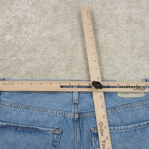 Levis Silvertab Jeans 'Womens 34 Blue Denim '94 Baggy Distressed 34x30 - Picture 13 of 16